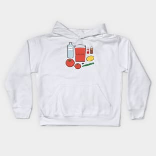 Bloody Mary (cocktail) Kids Hoodie